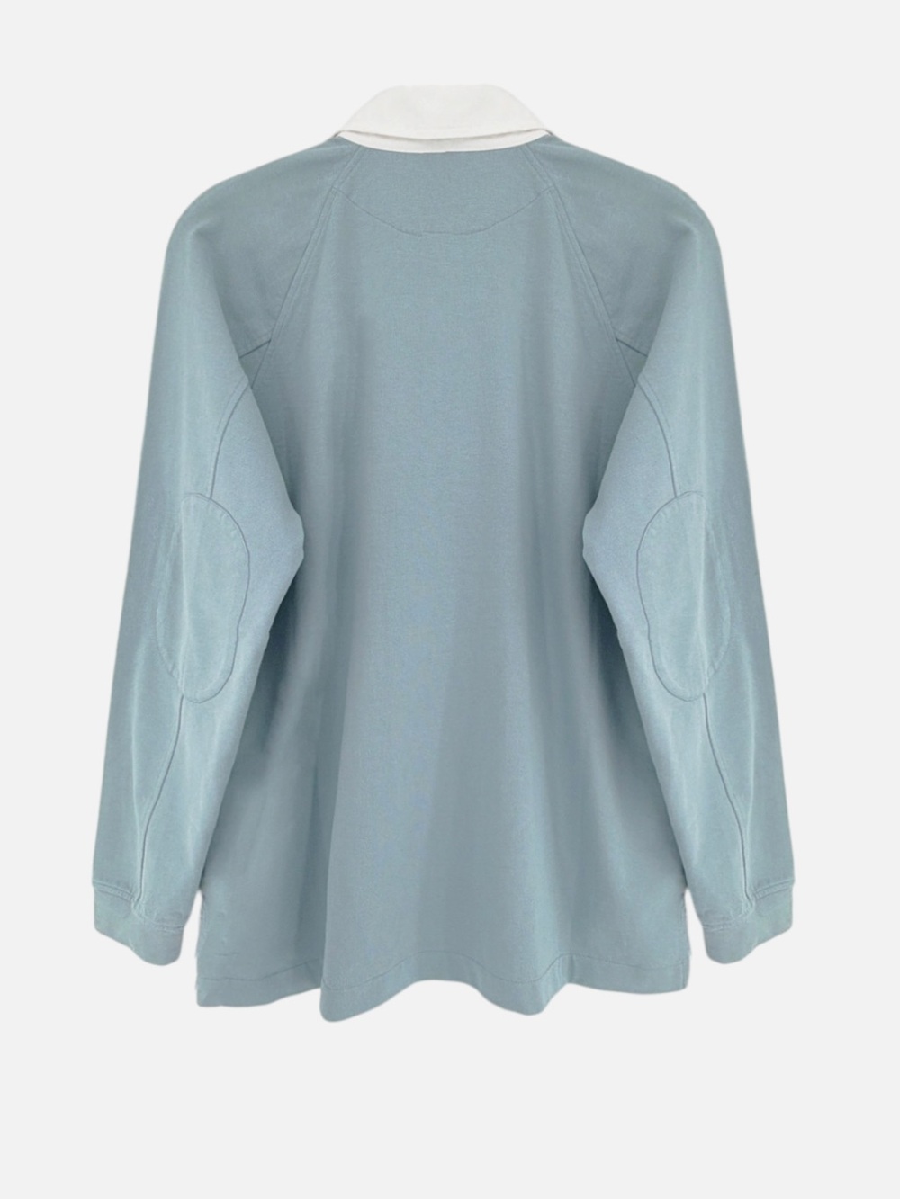 CLARE V. Le Rugby Shirt in Dusty Blue - Picture 2 of 9